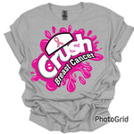 Load image into Gallery viewer, Crush cancer tee
