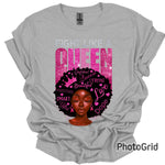 Load image into Gallery viewer, Breast cancer awareness Queen tee
