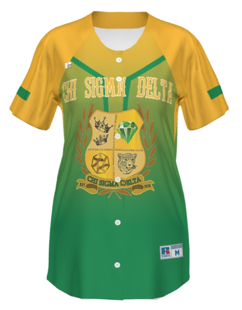 chi sigma delta sublimated jersey