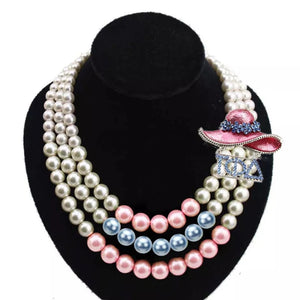 GAMMA PHI DELTA COLORED PEARL WITH OR WITHOUT CHARM