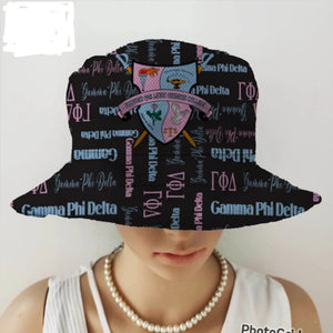 Gamma Phi Delta full print bucket hat