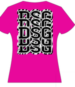 Load image into Gallery viewer, DSG SPLIT LETTER TEE
