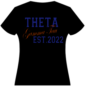 Theta Gamma Tau Collegiate tee