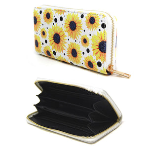sunflower wallet