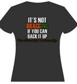 Load image into Gallery viewer, Its not bragging if you can back it up FAMU tee
