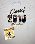 Load image into Gallery viewer, Graduation photo shirts

