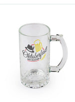 Load image into Gallery viewer, Custom frosted and clear glass beer mug
