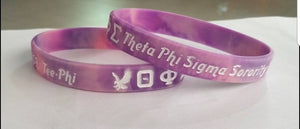 Theta Phi Sigma silicone bracelets