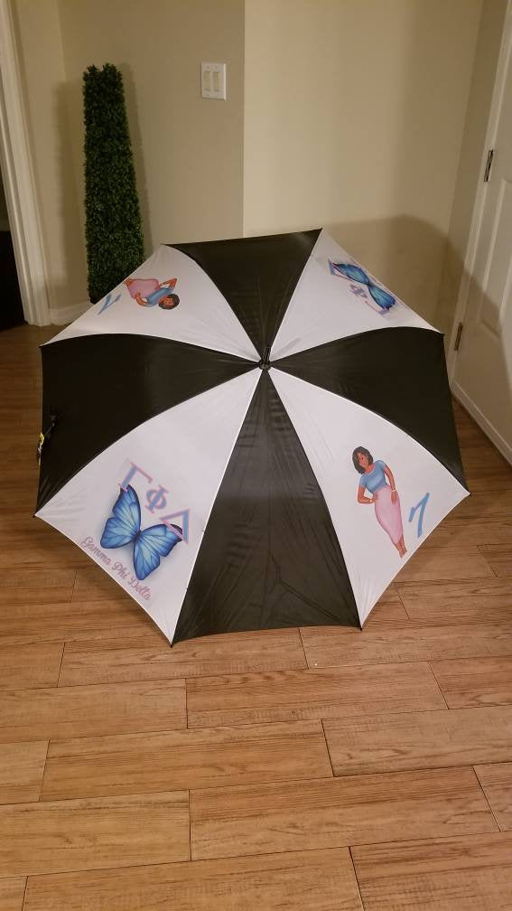 Gamma Phi Delta Custom Umbrella