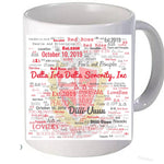 Load image into Gallery viewer, Delta Iota Delta word scramble mug,  mousepads or fan
