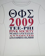 Load image into Gallery viewer, Theta Phi Sigma always sophisticated tee
