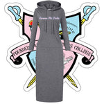 Load image into Gallery viewer, Gamma Phi Delta embroidered hooded dress
