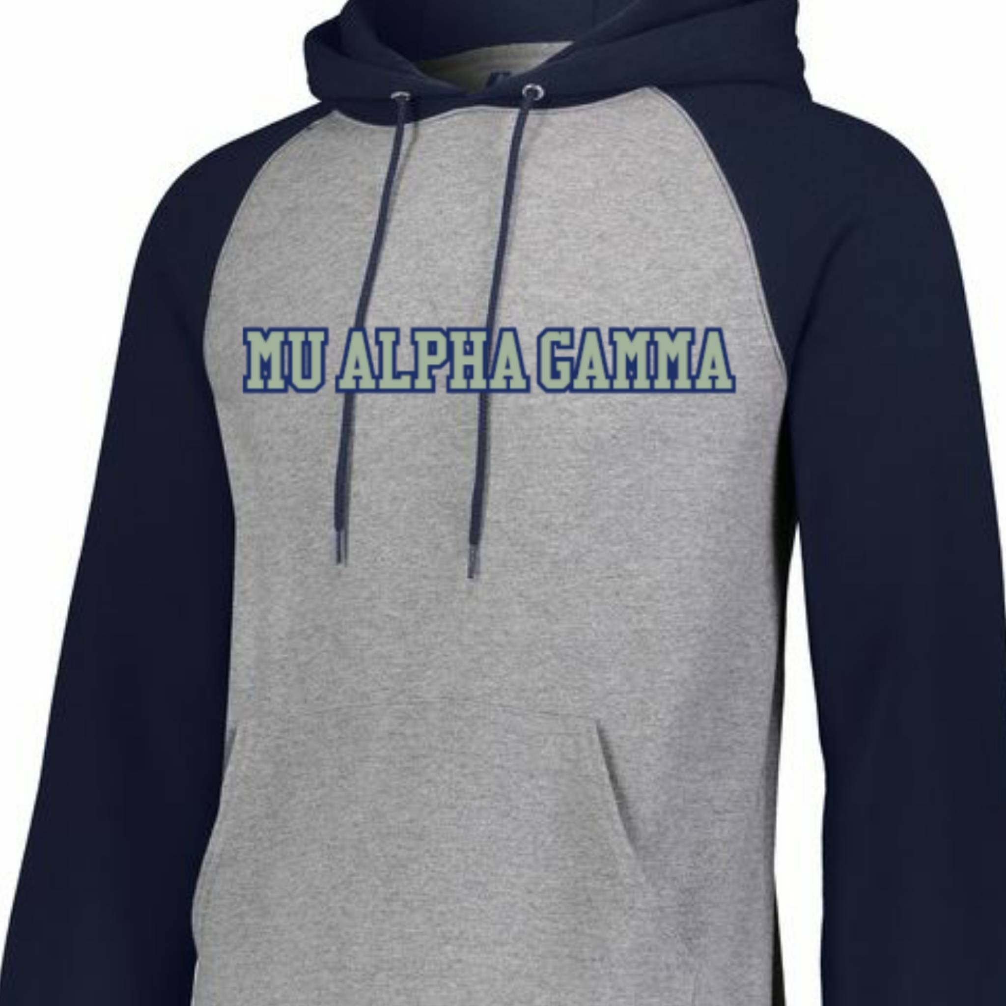 Mu Alpha Gamma Hoodie Embroidered
