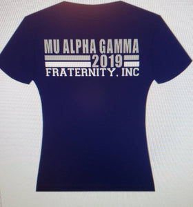 Mu Alpha Gamma 2019 Fraternity tee