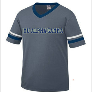 Mu Alpha Gamma Embroidered Jersey