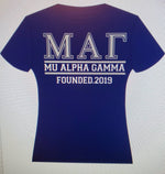 Load image into Gallery viewer, Mu Alpha Gamma founded Tee
