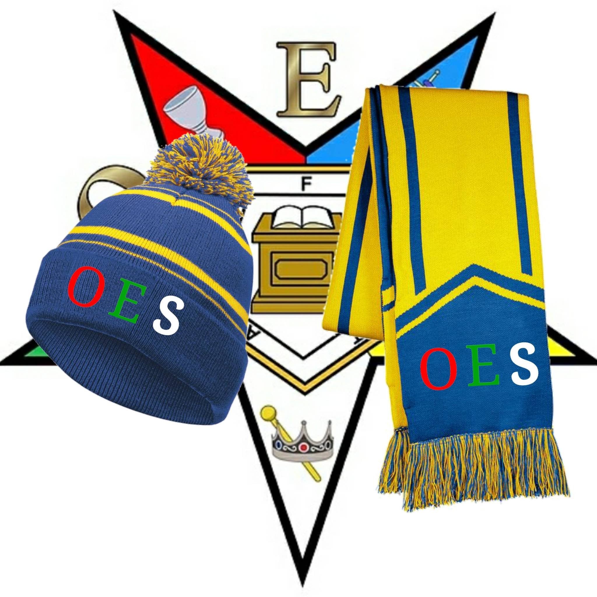 OES hat and scarf