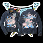 Load image into Gallery viewer, Gamma Phi Delta denim jacket
