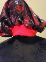 Load image into Gallery viewer, Delta Iota Delta silk bonnet
