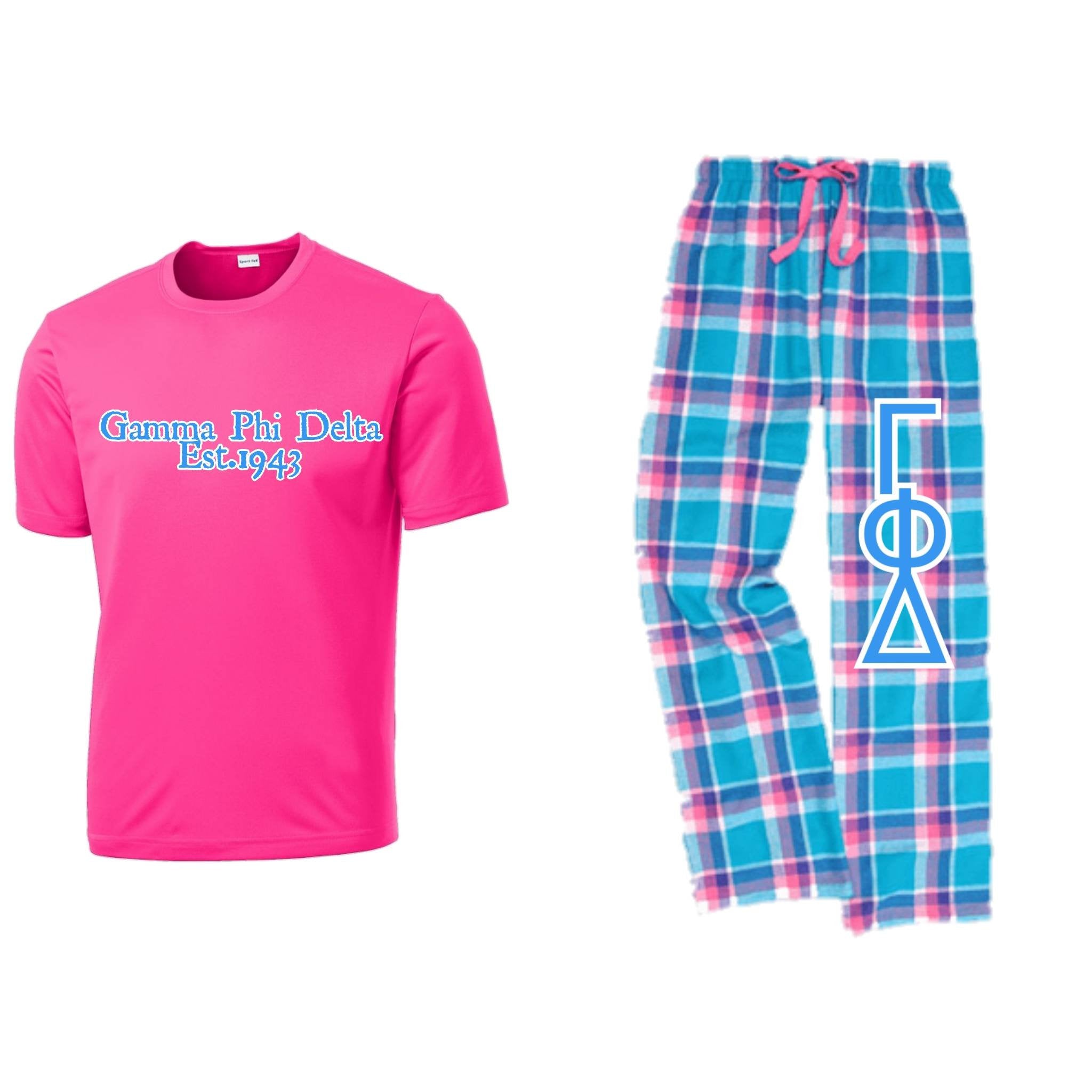 Gamma Phi Delta pajama set