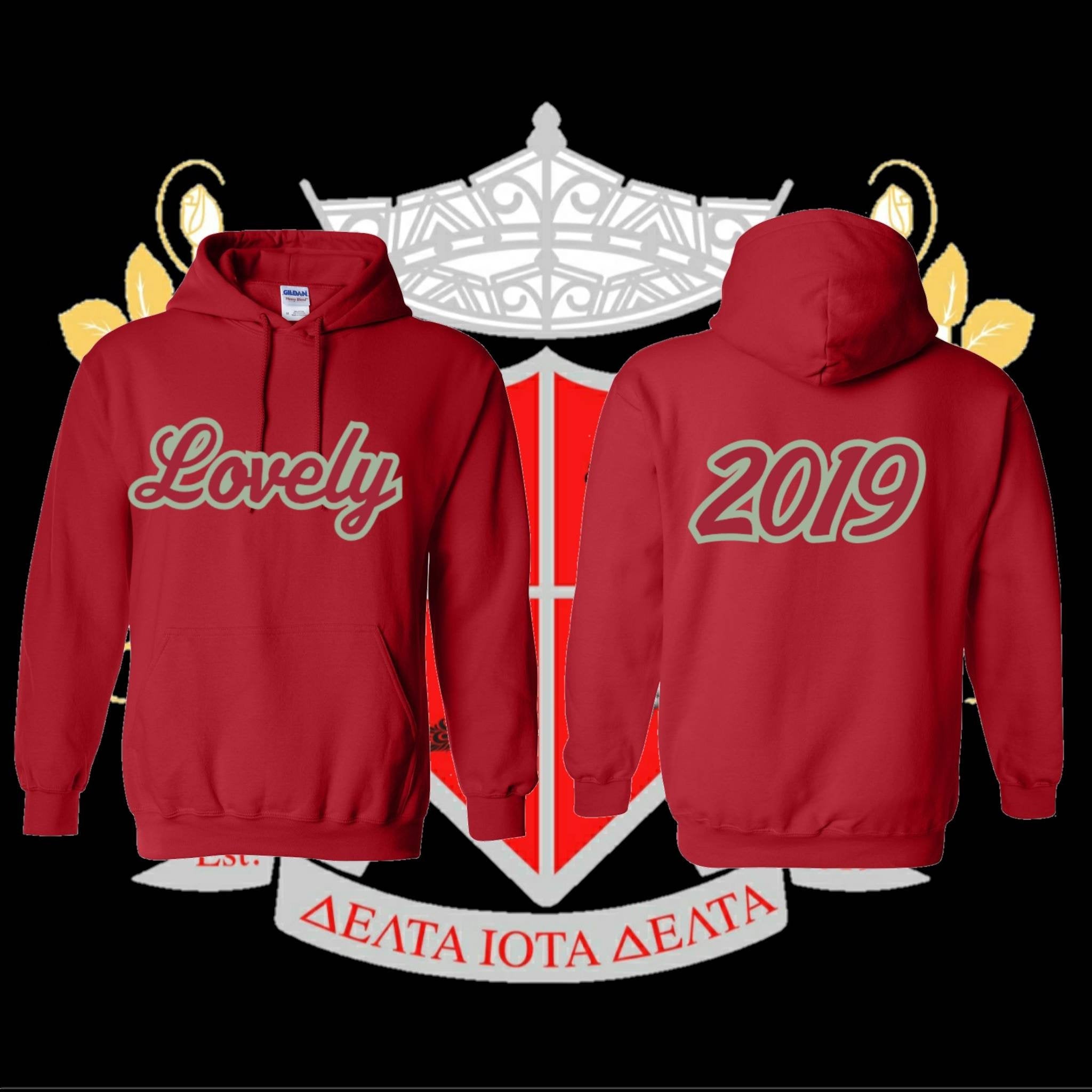 Delta Iota Delta Lovely hoodie