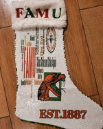Load image into Gallery viewer, FAMU reverse sequins stocking
