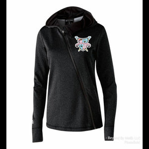 Gamma Phi Delta cross zip hoodie