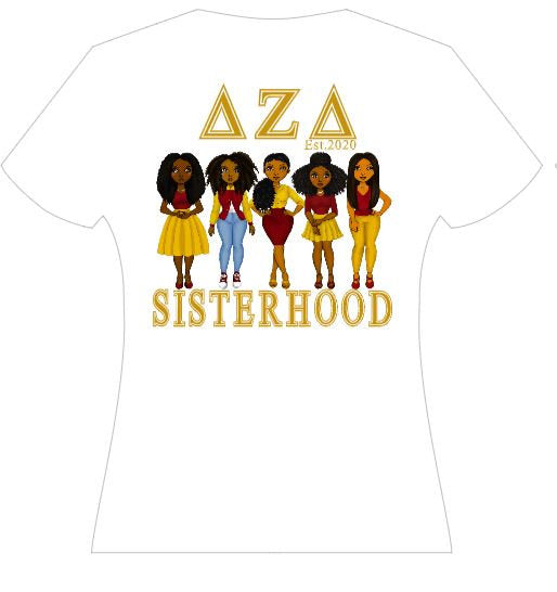 DZD sisterhood ladies tee