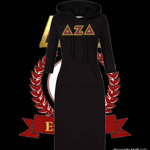 Delta Zeta Delta Hooded Dress
