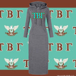 Load image into Gallery viewer, Tau Beta Gamma Hooded Dress
