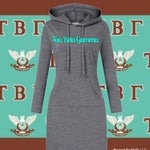 Load image into Gallery viewer, Tau Beta Gamma Hooded Dress
