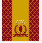 Load image into Gallery viewer, Delta Zeta Delta silk scarf
