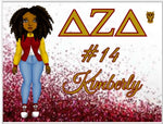 Load image into Gallery viewer, Delta Zeta Delta Mousepads
