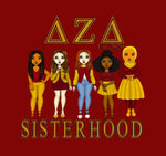 Load image into Gallery viewer, DZD sisterhood ladies tee
