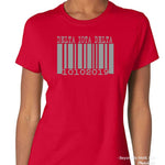 Load image into Gallery viewer, Delta Iota Delta barcode tee
